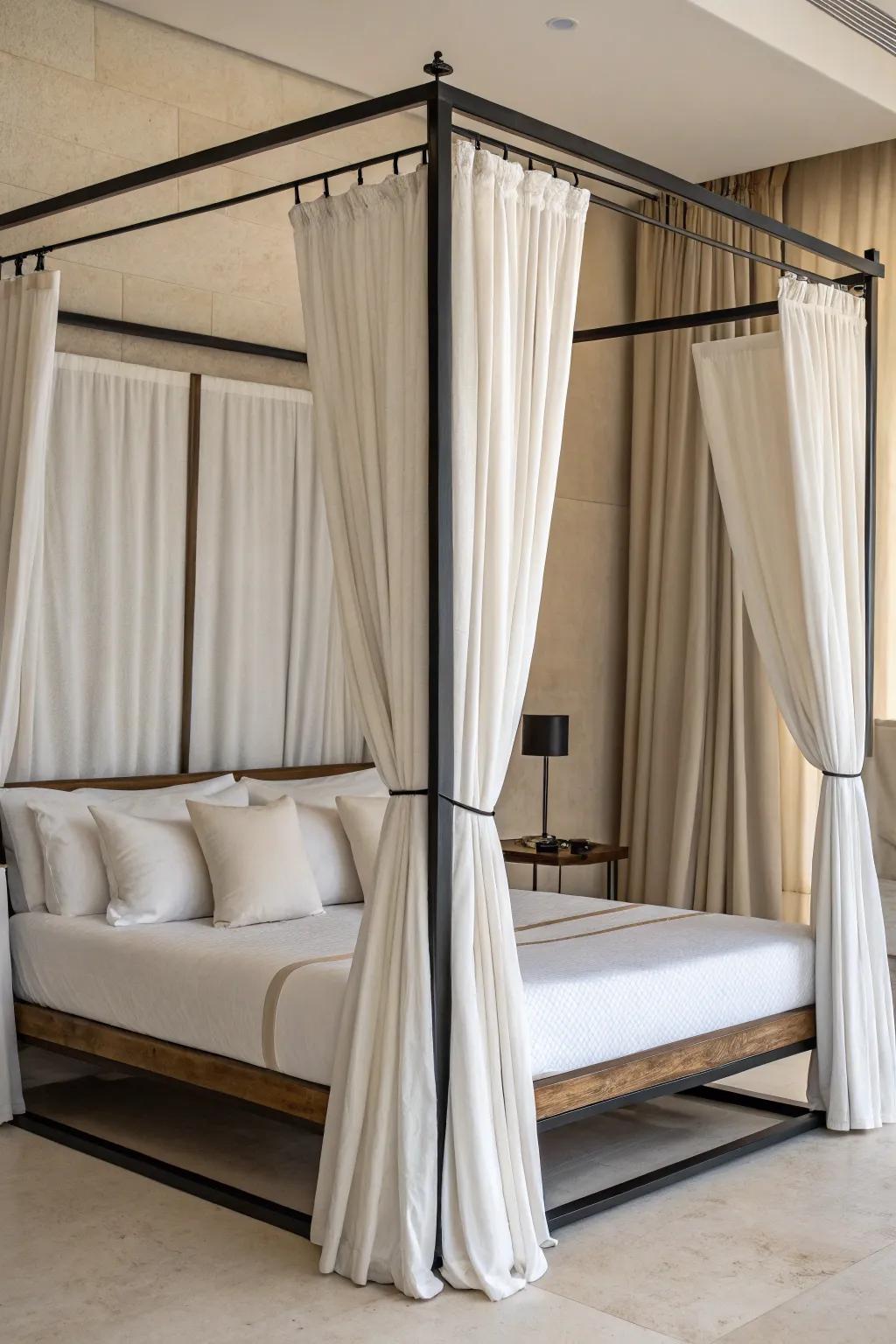 Understated layouts provide a neat, modern look.