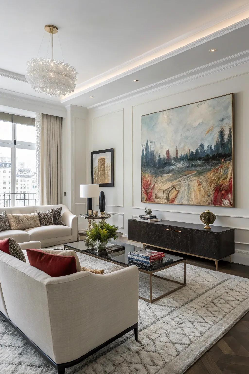 Trendy pieces keep your style current.