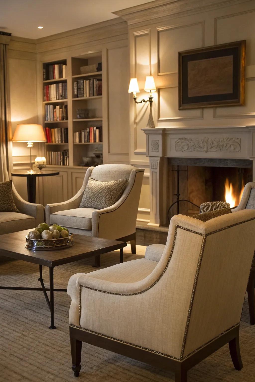 Neutrals provide a versatile foundation for any decor.