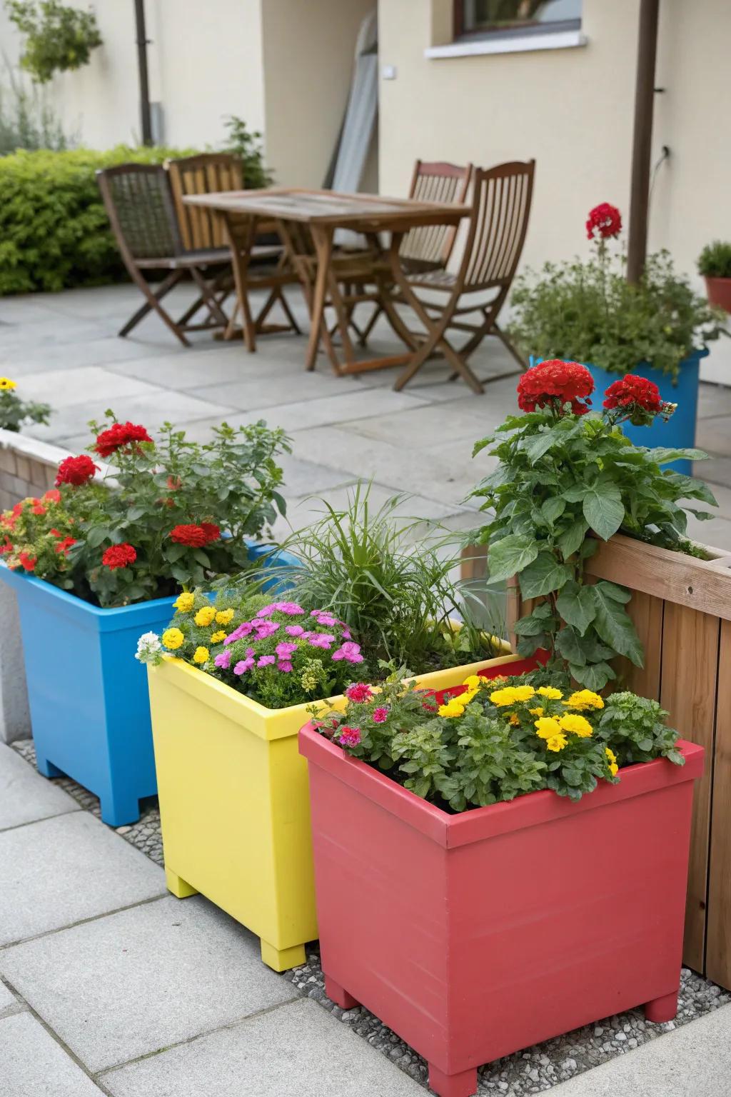 Container planting introduces flexibility and vibrancy to your garden.