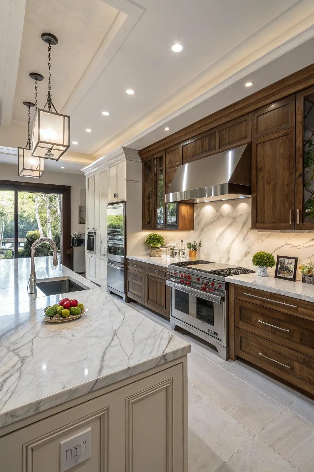 Quality materials promising longevity and elegance.