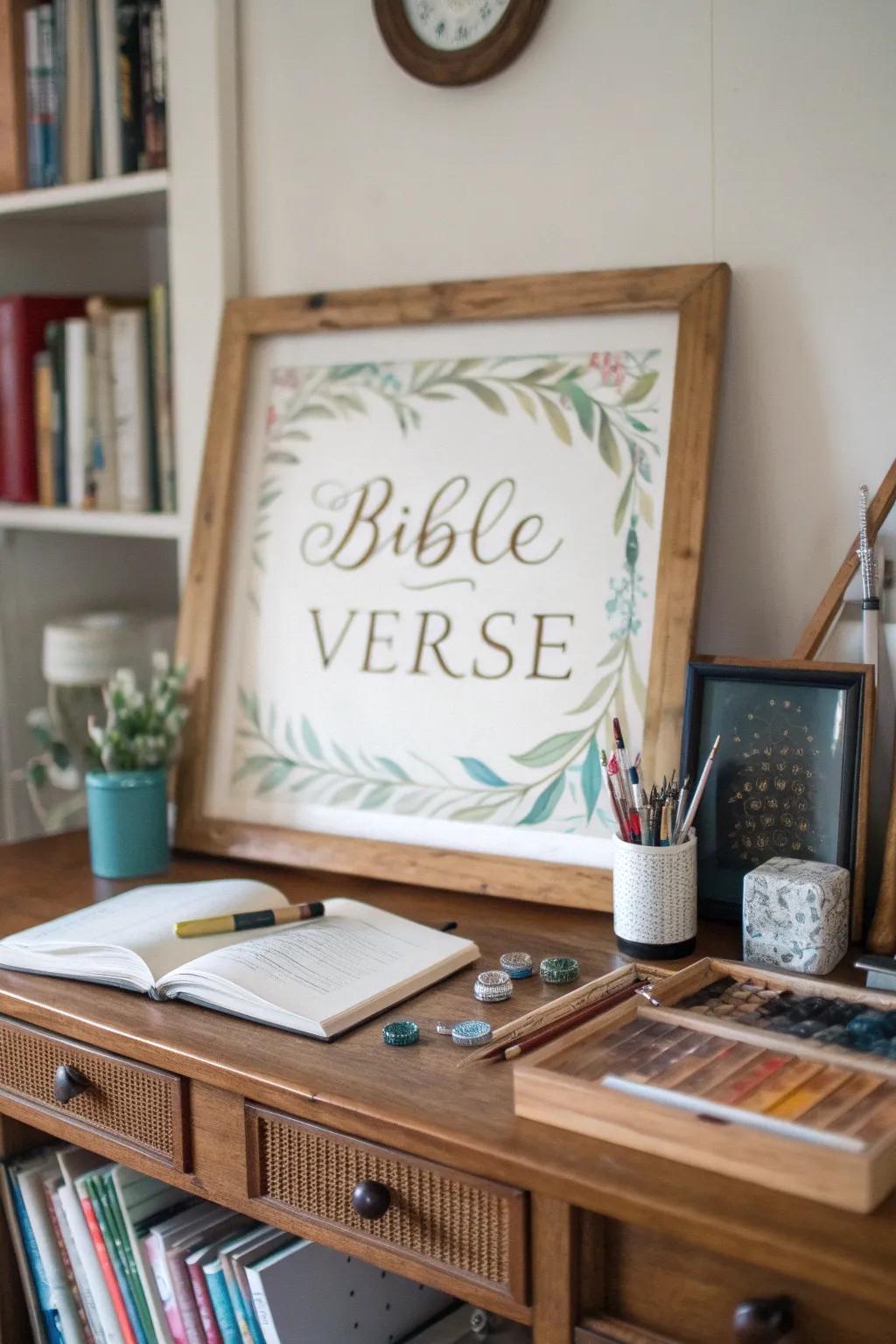 Calligraphy adds beauty and significance to any setting.