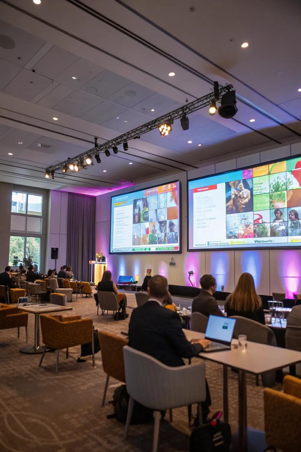 Visual displays inform and captivate your audience.