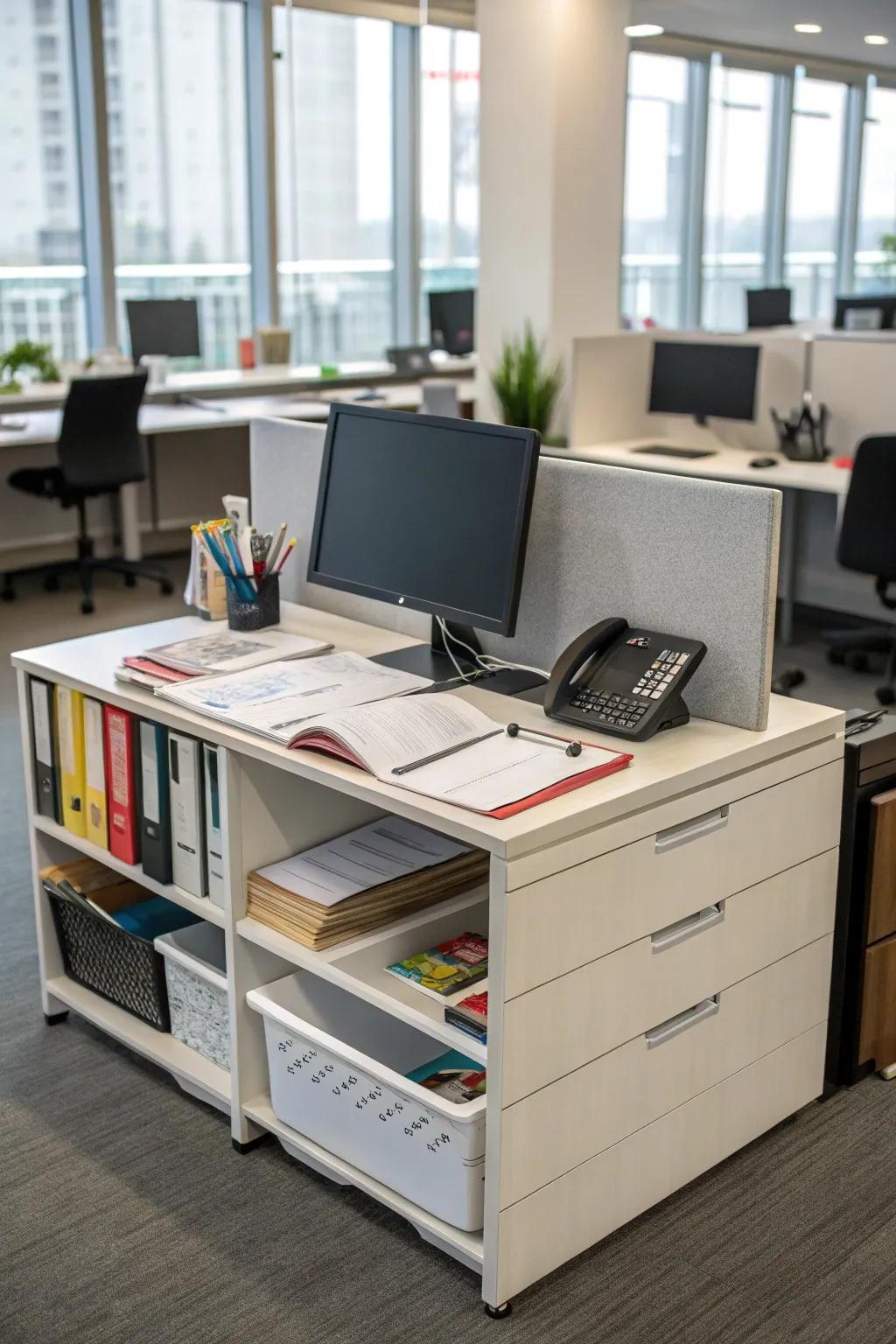 Functional furniture integrating design with practical applications.