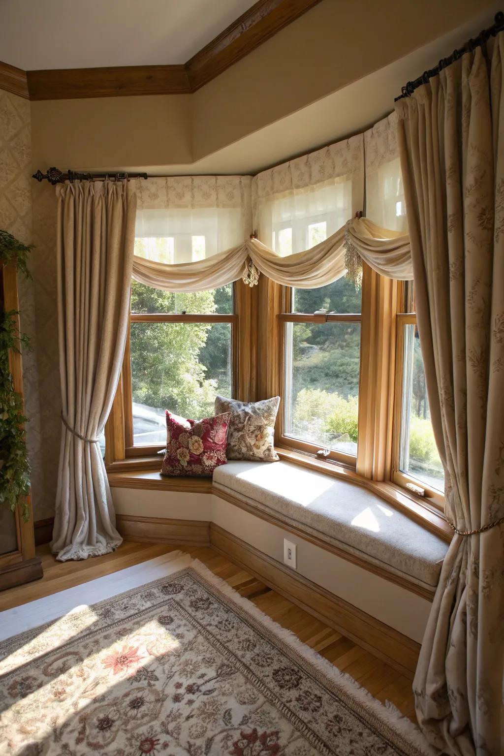 Custom style shades for a personal touch.