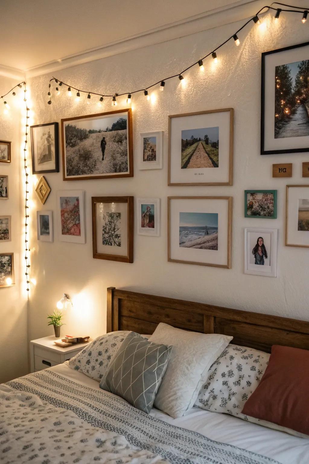 Art pieces bring personality and refinement to your room.