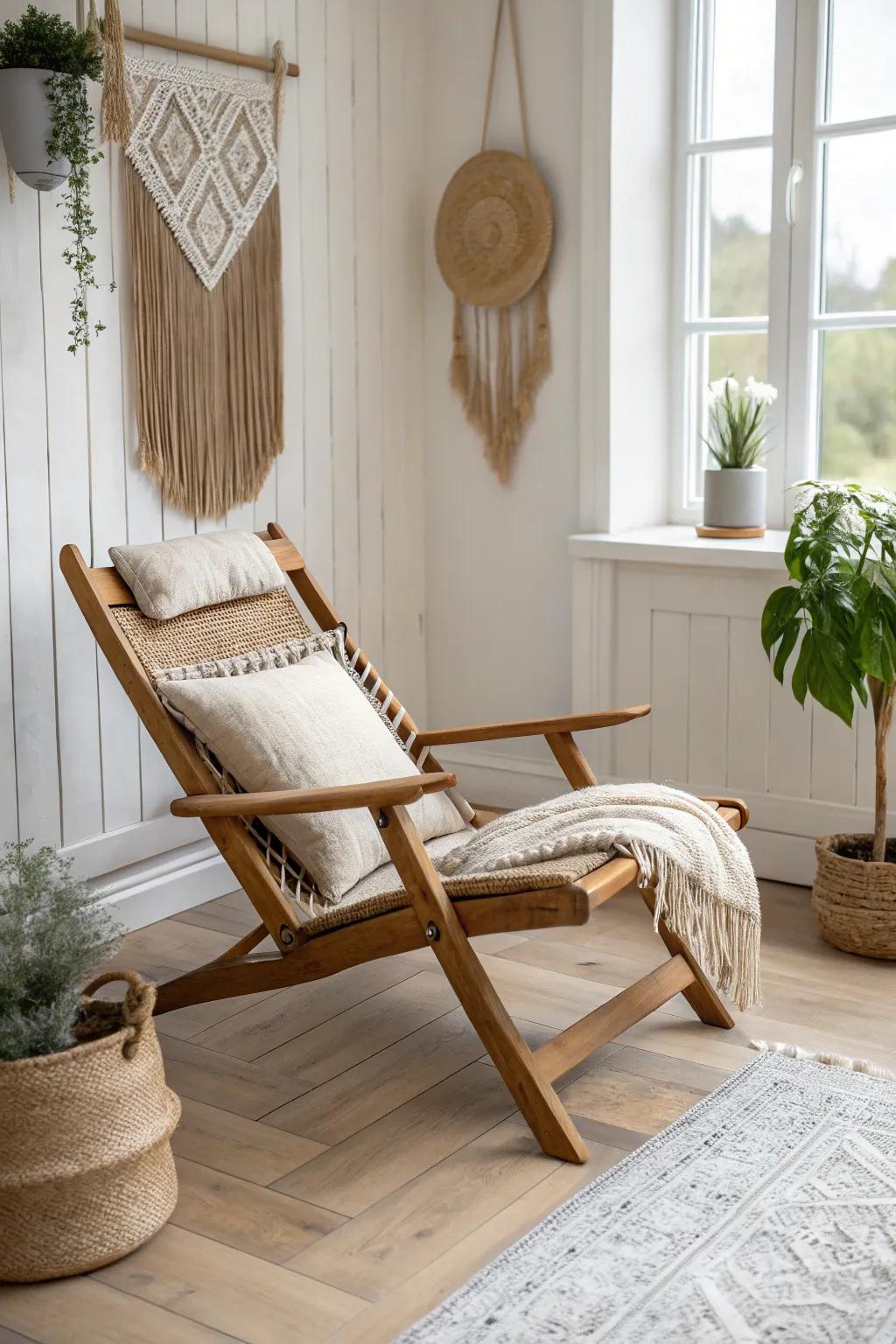 Elevate your crafting experience with a chair that combines style, comfort, and flexibility.