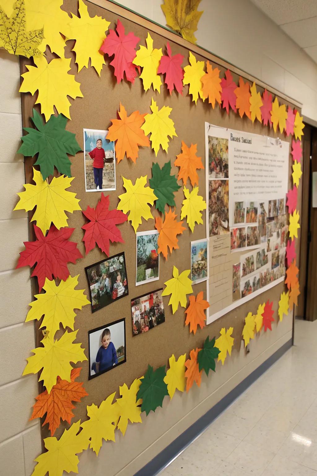 Interactive Autumn Games board featuring concealed surprises.