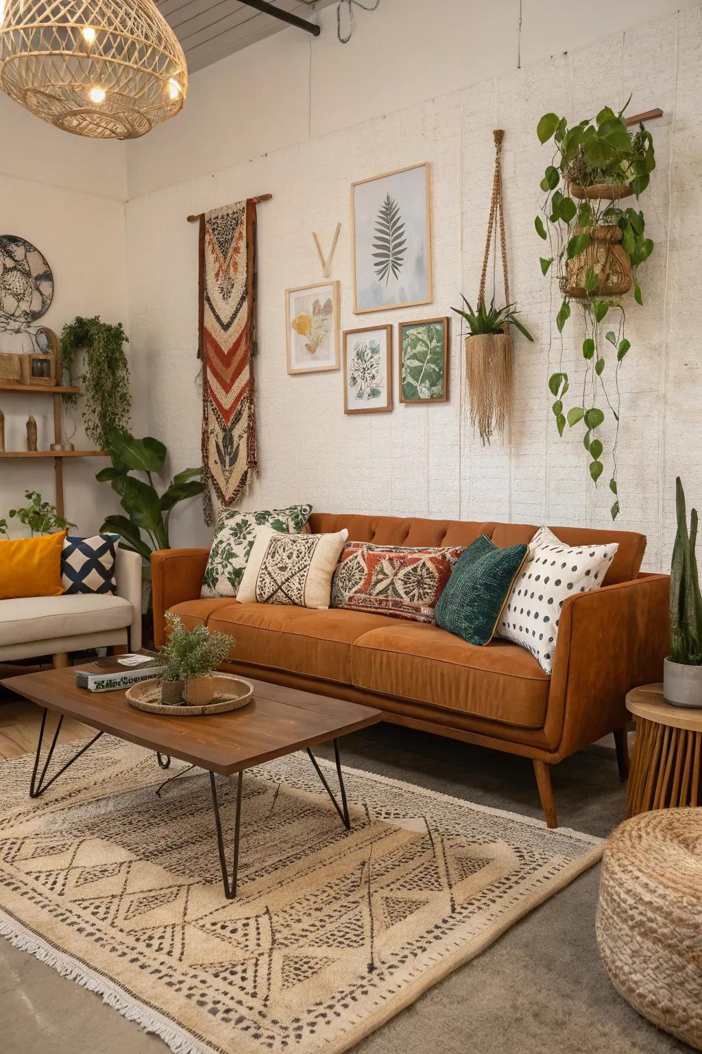 A mix of styles can result in an abundant and eclectic ambiance.