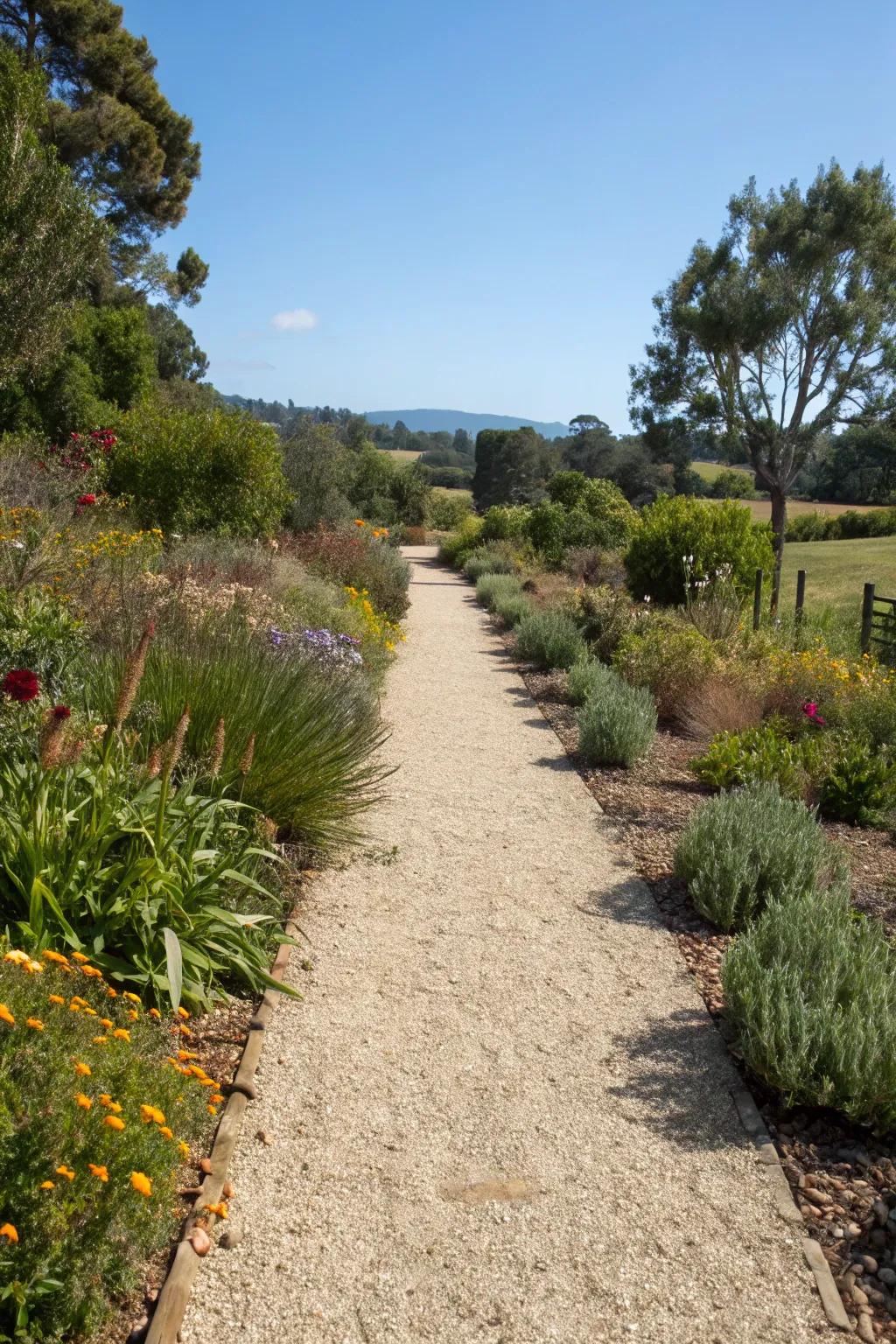 Permeable ground covers help manage water effectively and promote sustainability.