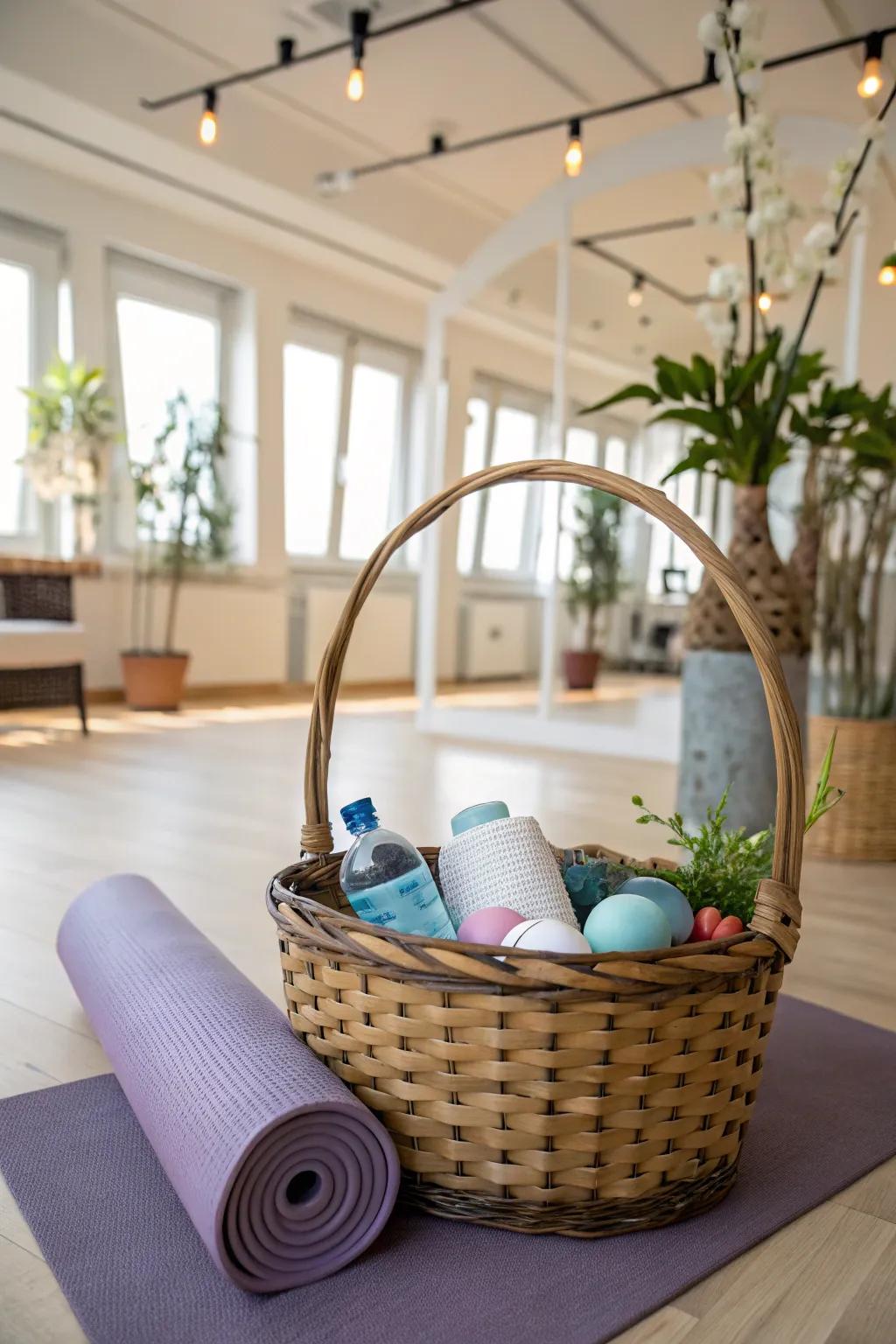 Promote wellness with an energizing Easter basket.