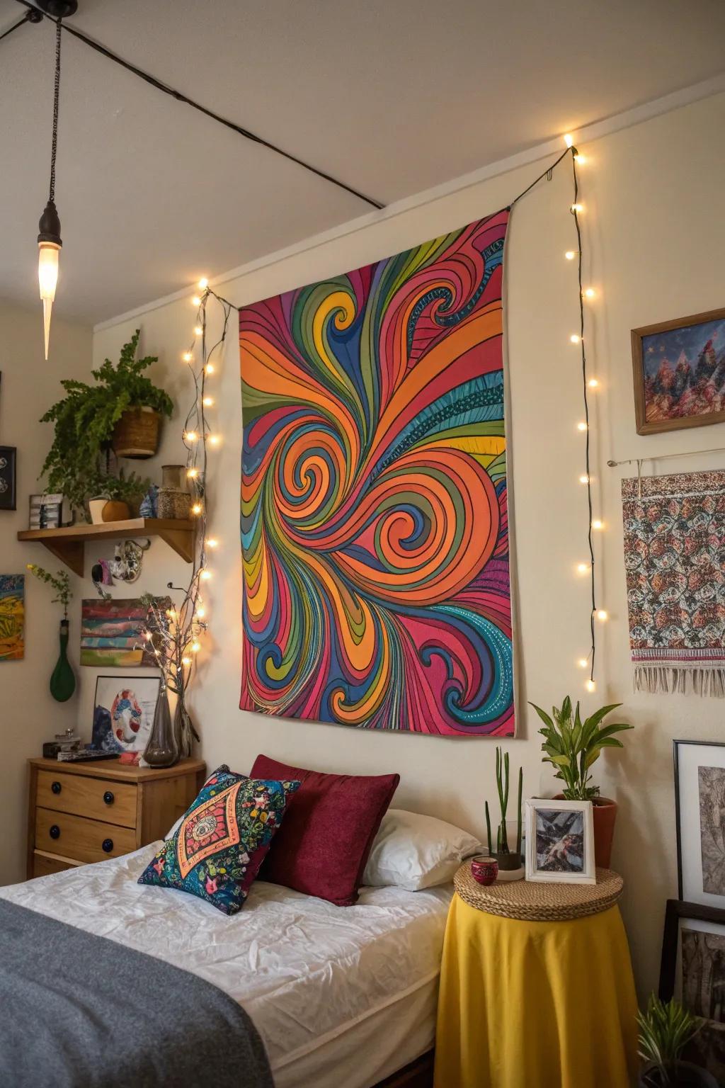 Visionary patterns infuse caprice and awe into your space.