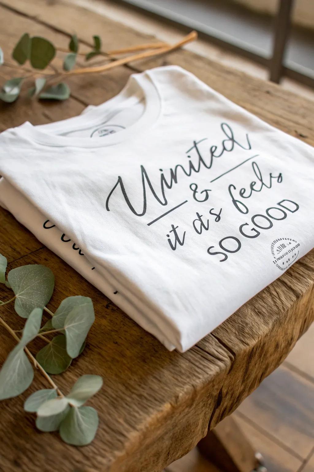 Celebrate togetherness in style with this charming family reunion tee.