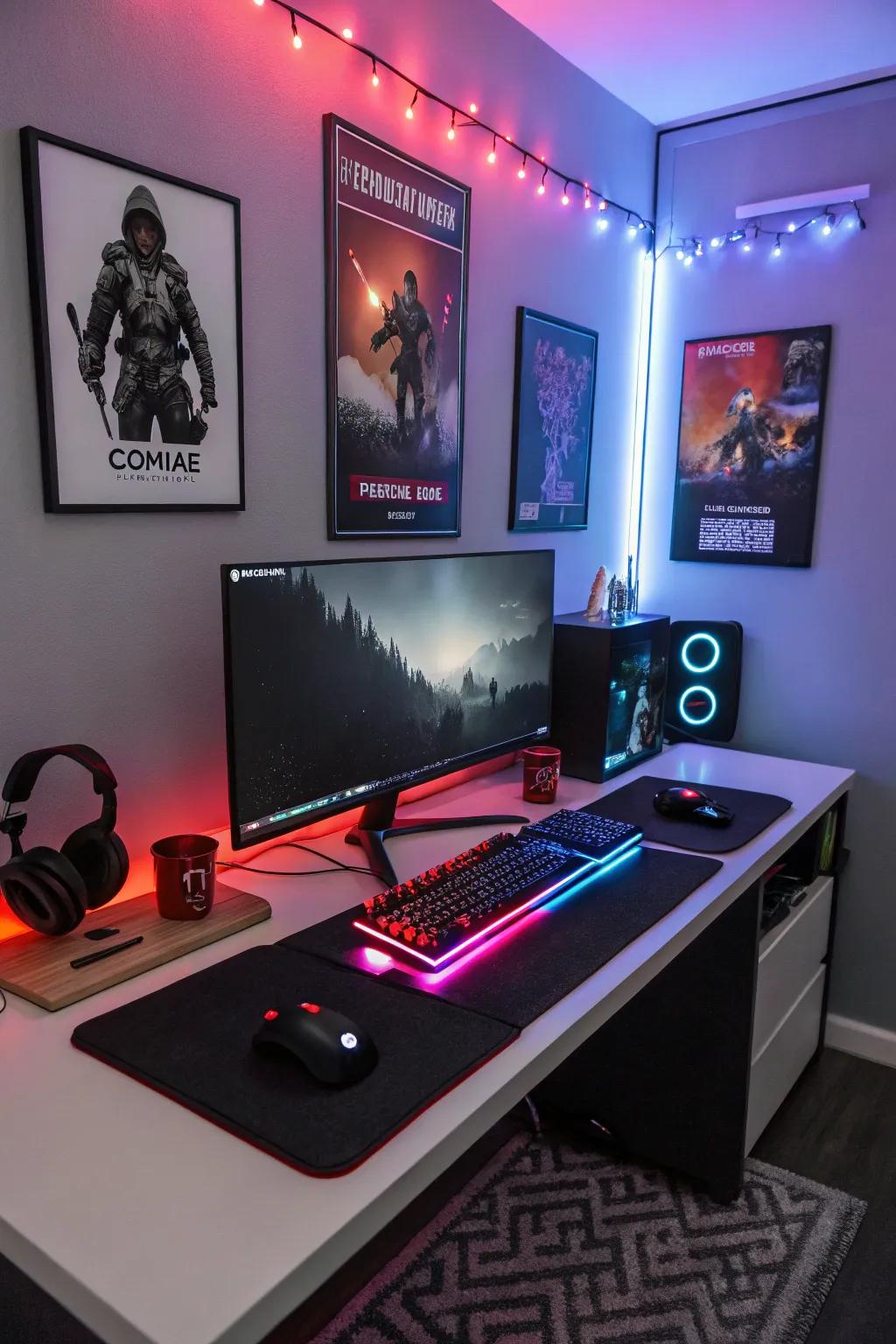 Themed designs bring a cohesive and personalized touch to your gaming setup.