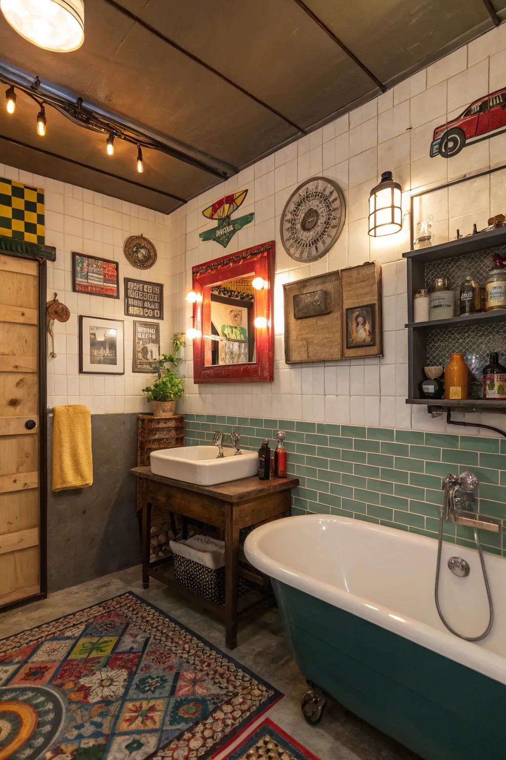 Showcase your individuality with a varied combination of aesthetics and treasures.