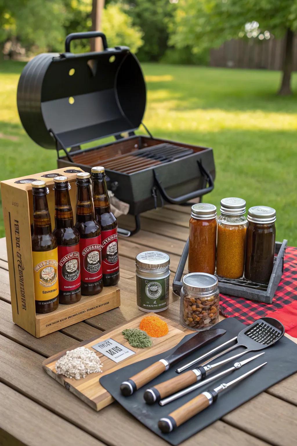 Ideal for the dad who enjoys grilling and chilling.