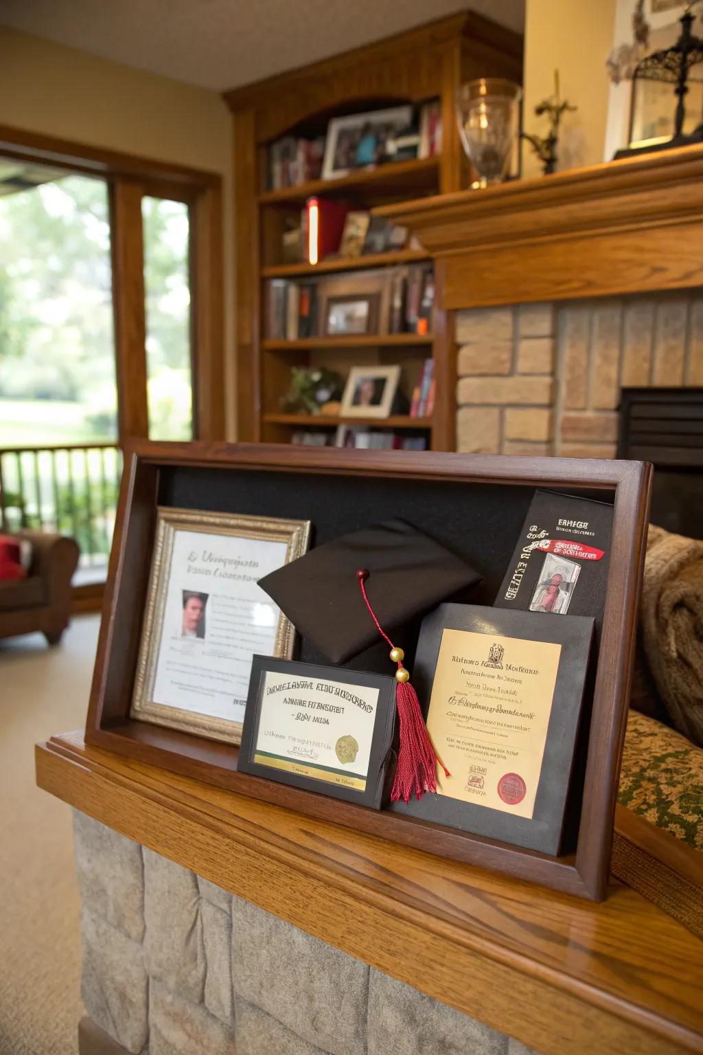 Keepsake boxes add depth and a hint of nostalgia to your display.