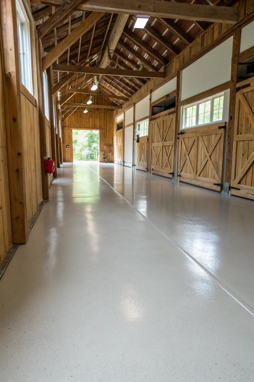 Padenpor DLX delivers a seamless and hygienic flooring choice for barns.
