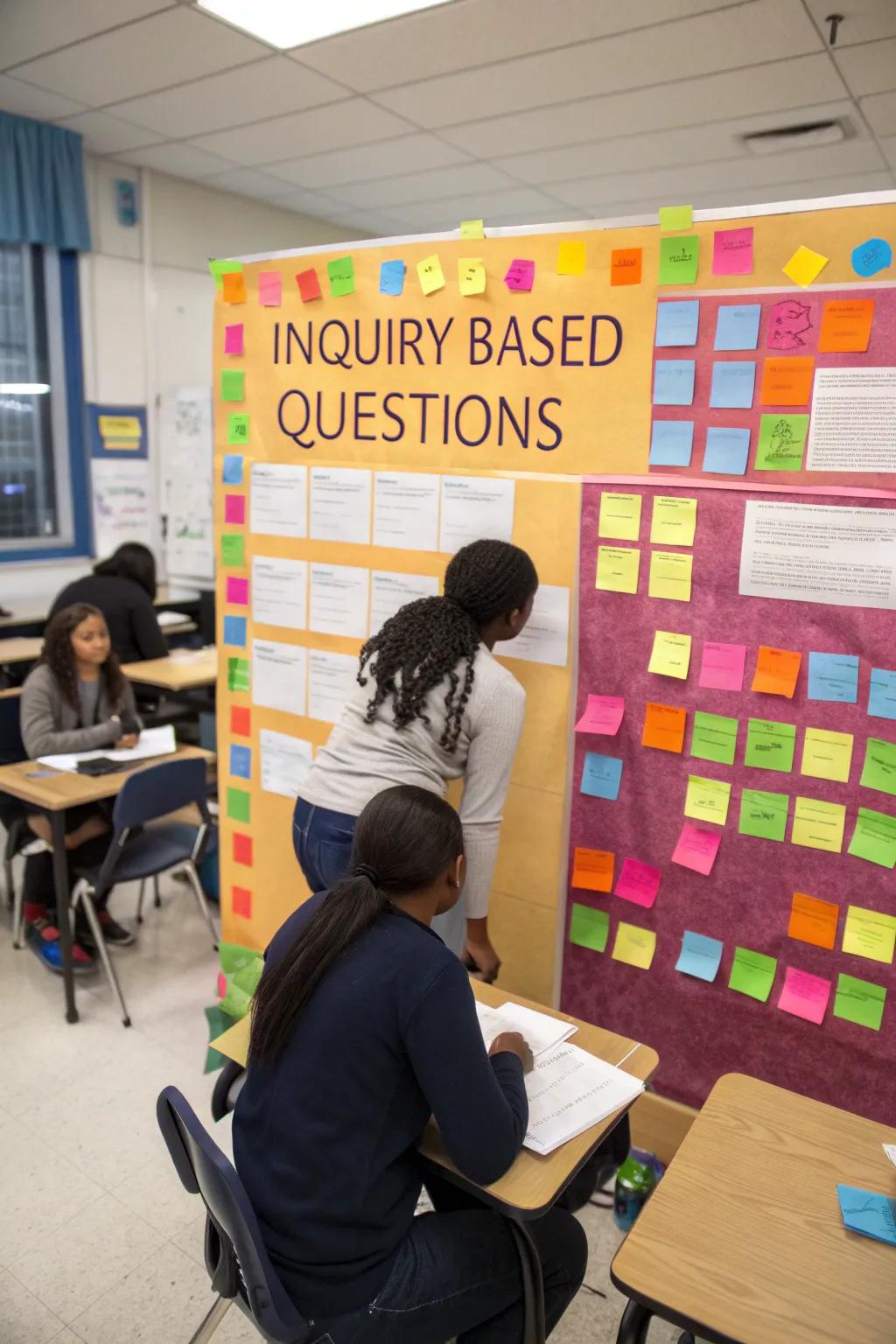 Questions promote student interaction and critical thinking.