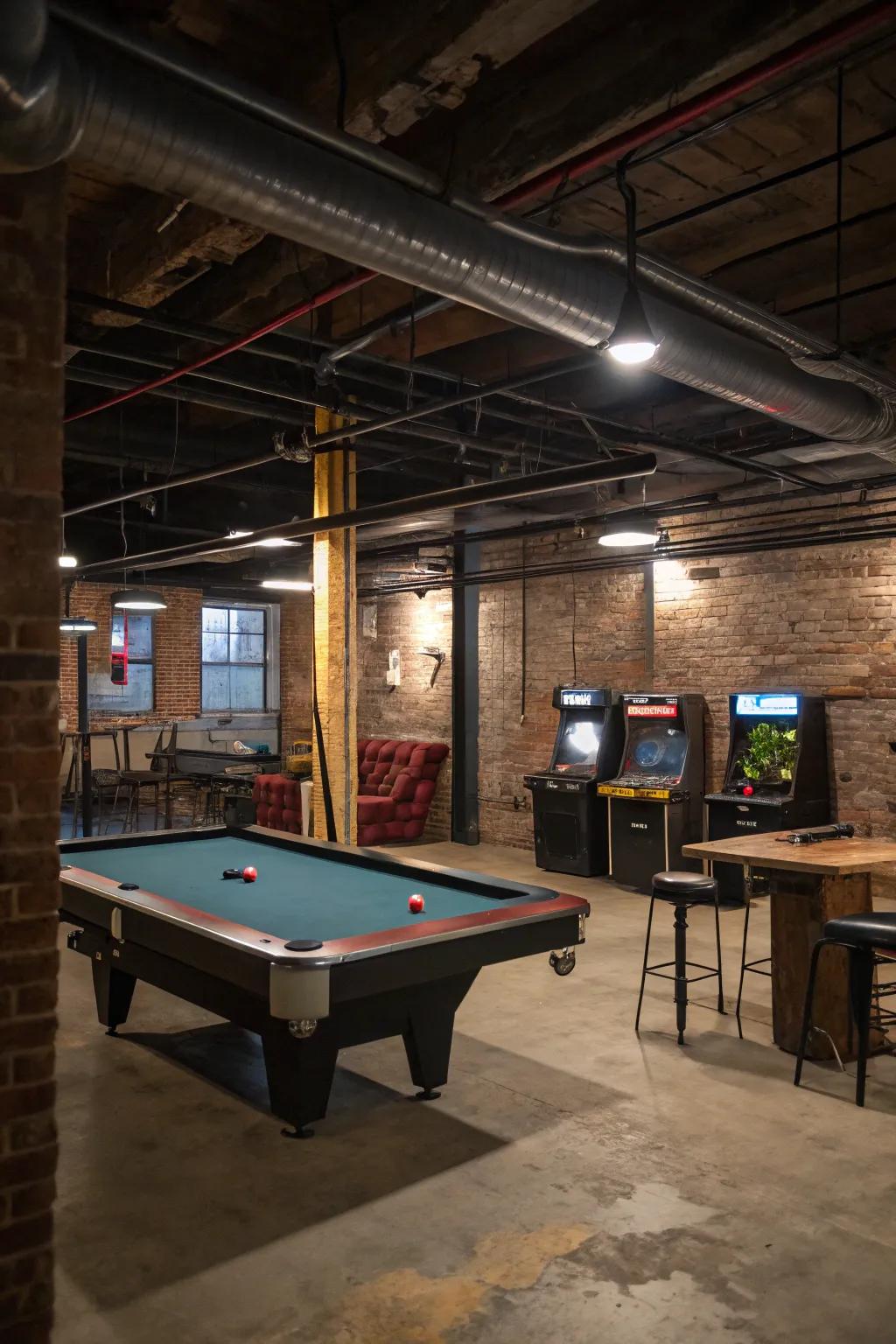 Fun spaces provide leisure.