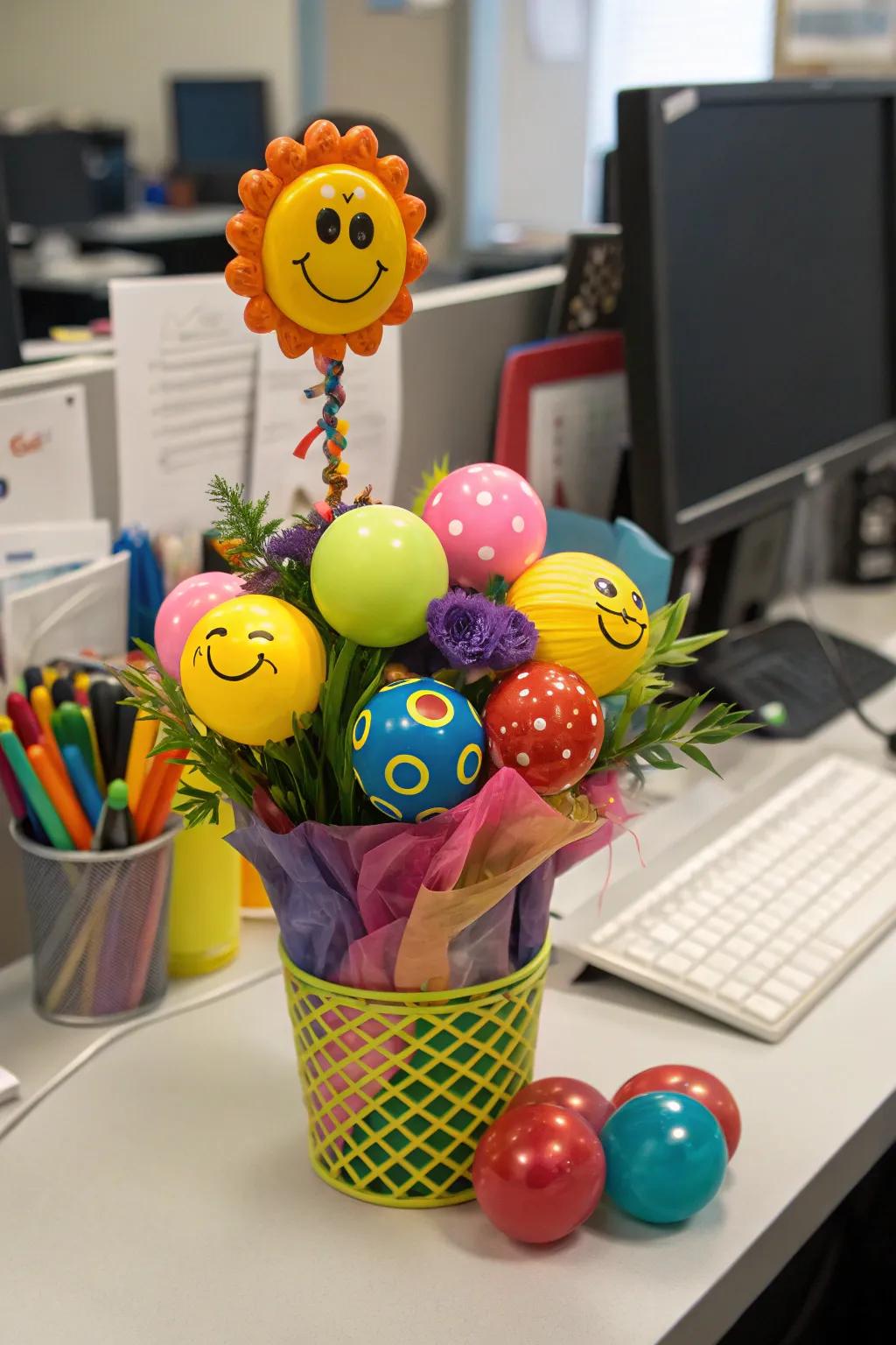 Fun item bouquet, a fun gift idea.