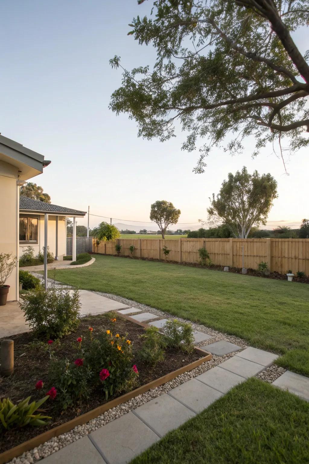 Open spaces offer a calming and uncluttered atmosphere.