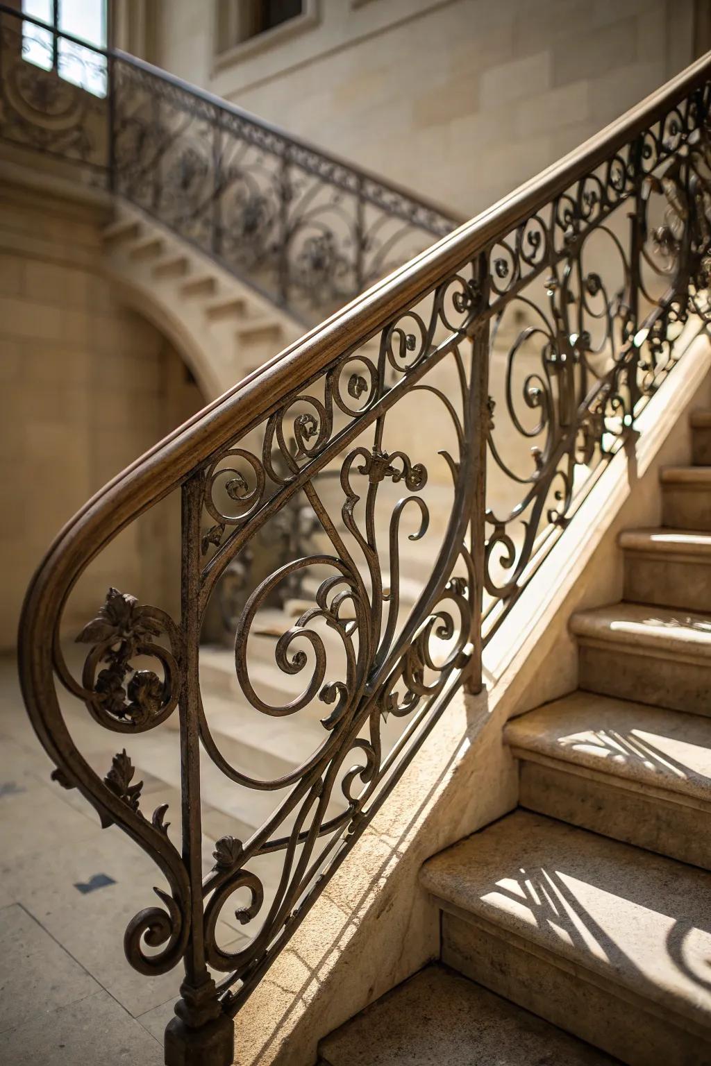 Make an impression with artistic accents.