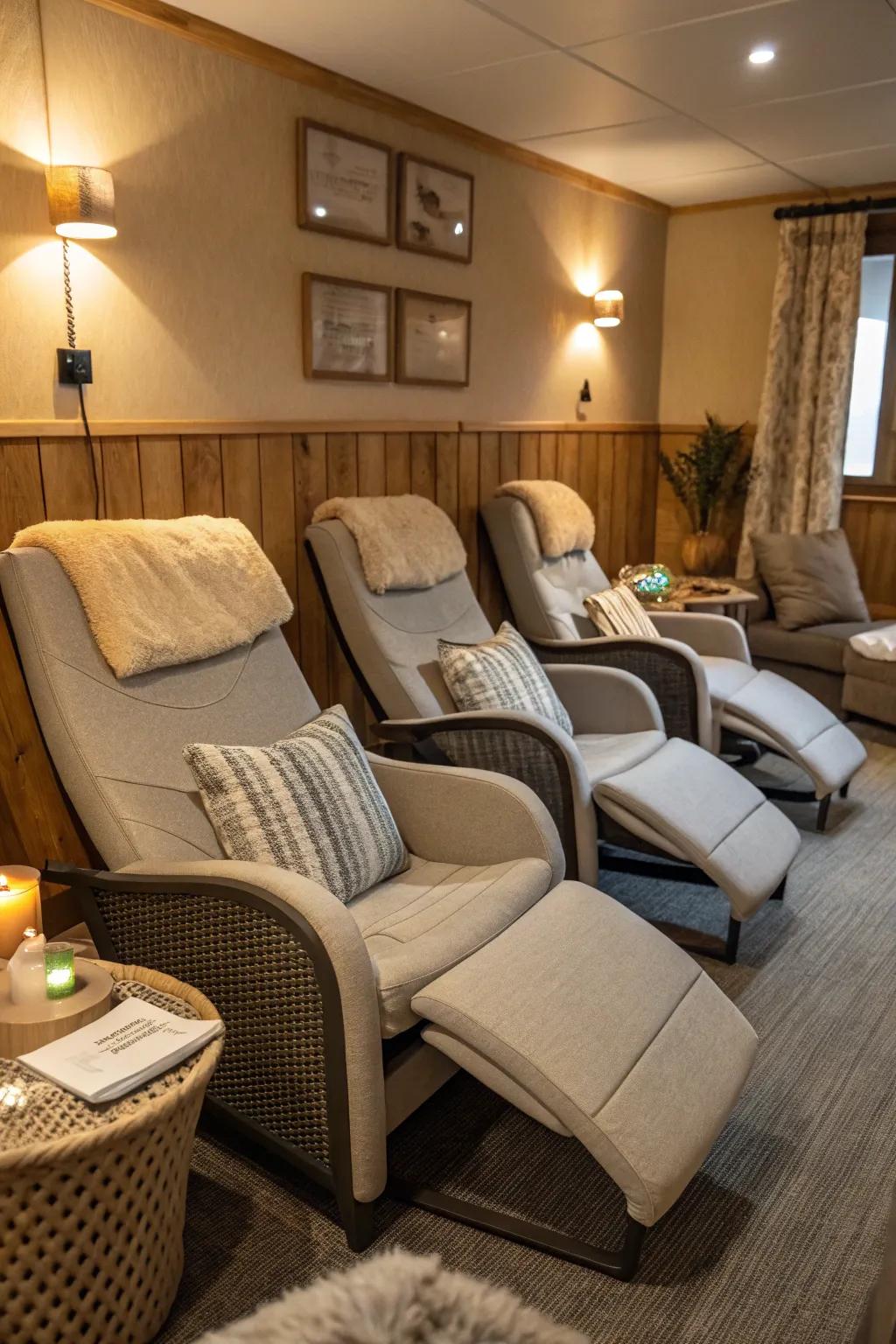 Comfort is essential for making a welcoming environment.