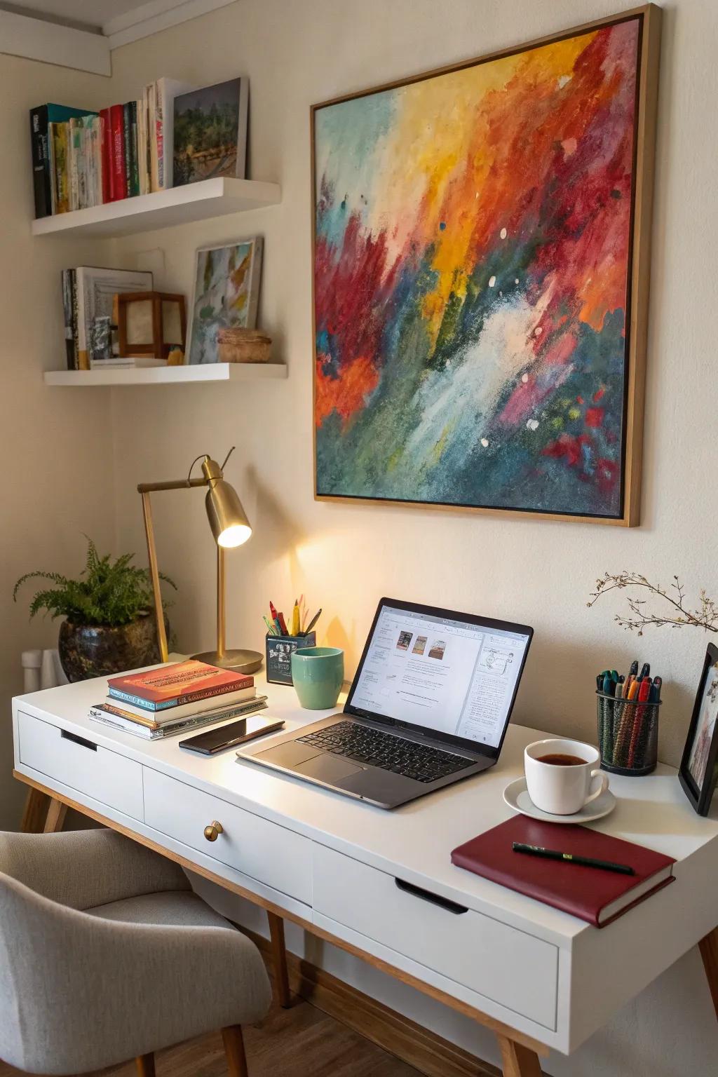 Showcase your style with artwork that inspires you.