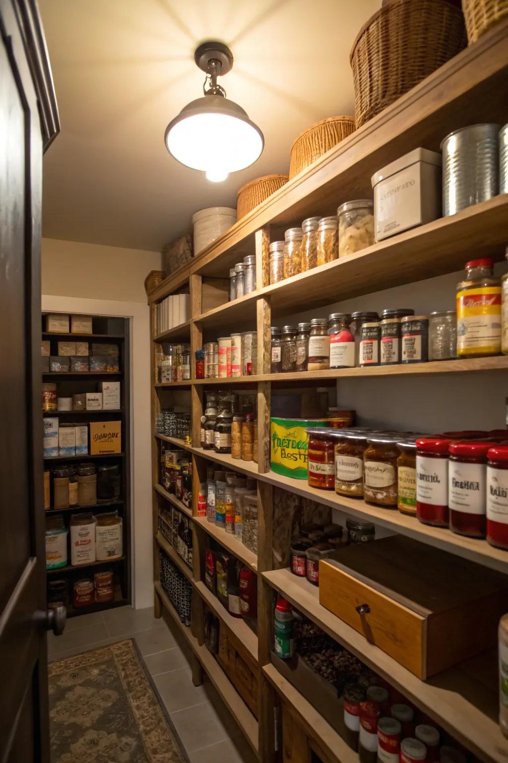 Core overhead lights guarantee complete coverage.