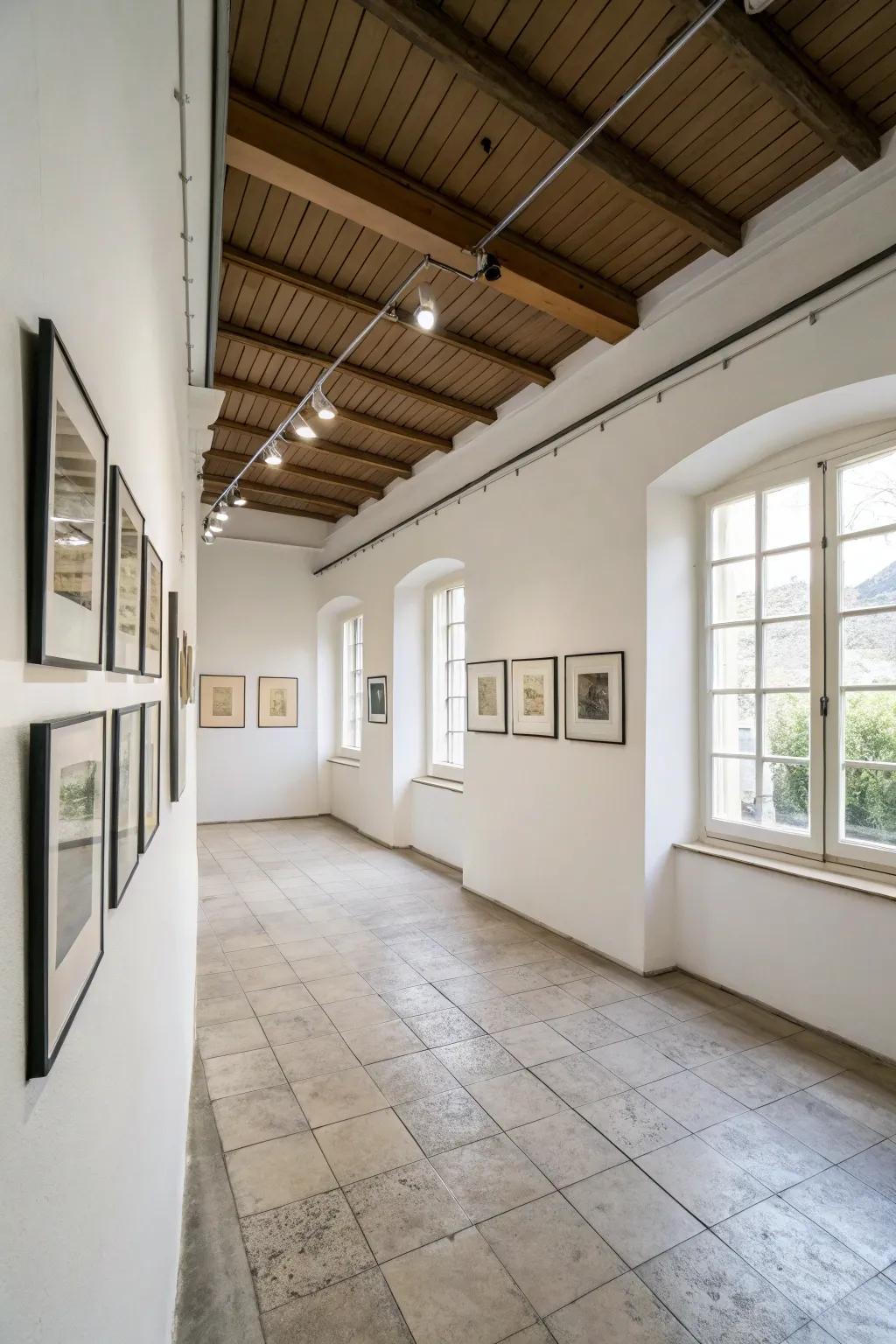 Understated frames create a peaceful and current ambiance.