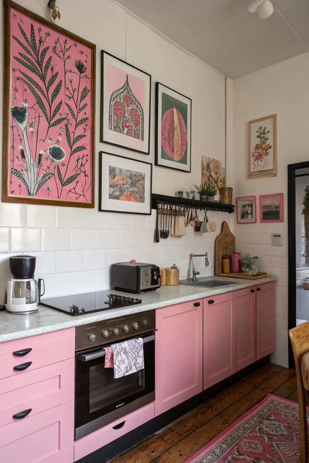 With distinctive decor, inject personality and depth into your cooking space.