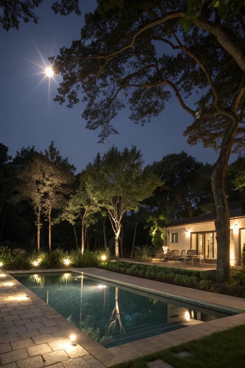 Moonlighting adds a hint of natural charm.