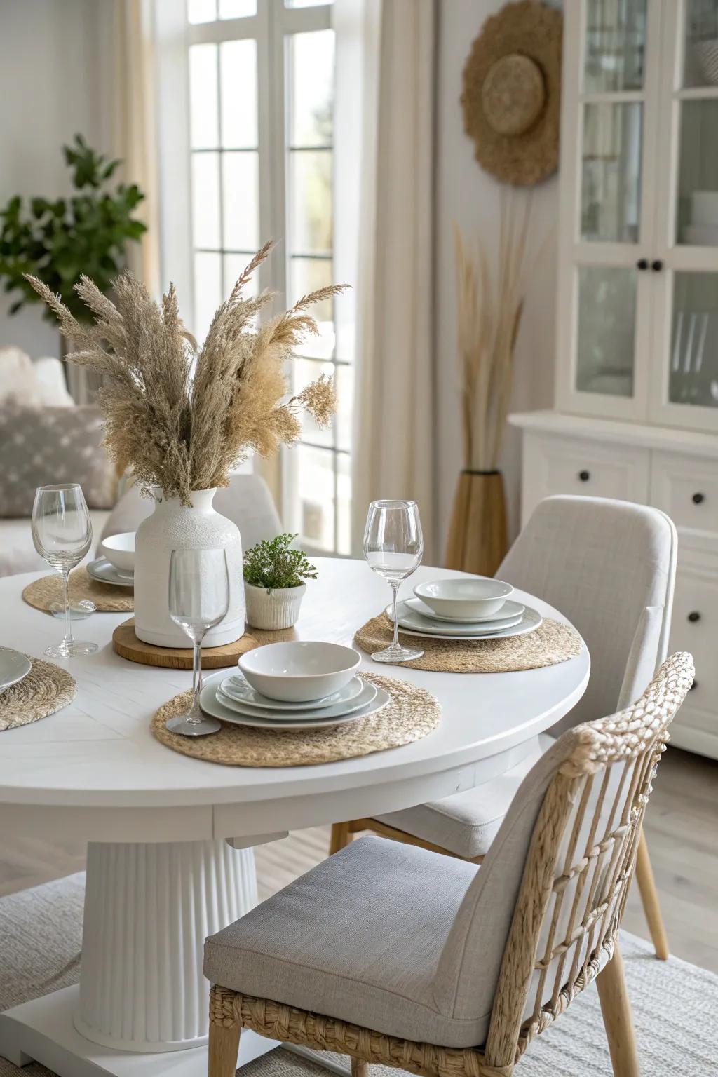 Ivory furniture adds simple elegance to any interior.