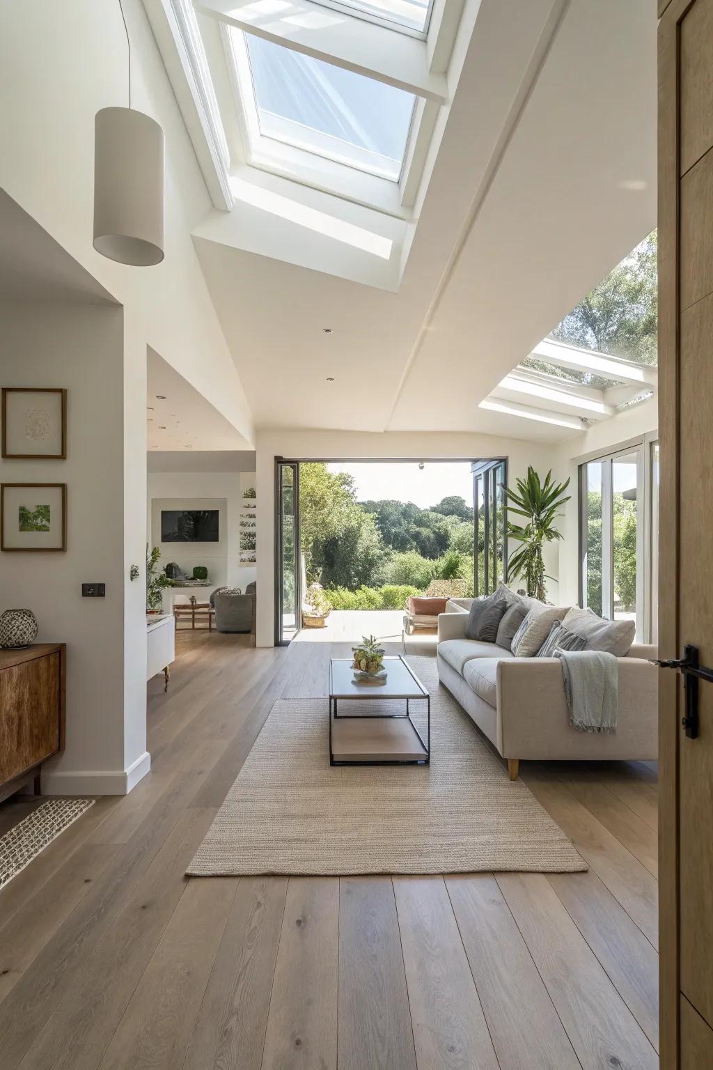 Open concepts enhance the perception of space.