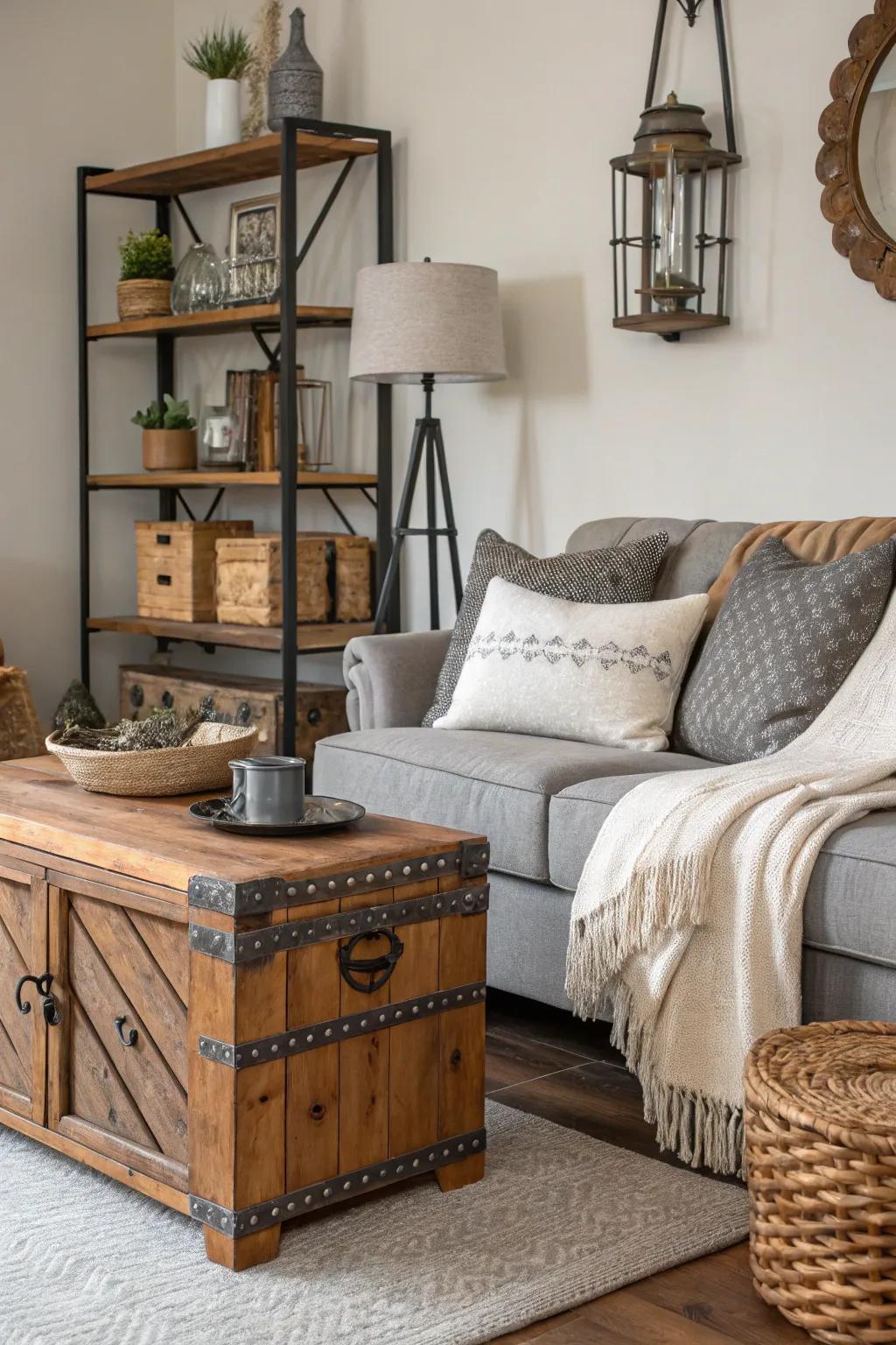 Layered textures add depth and visual appeal.
