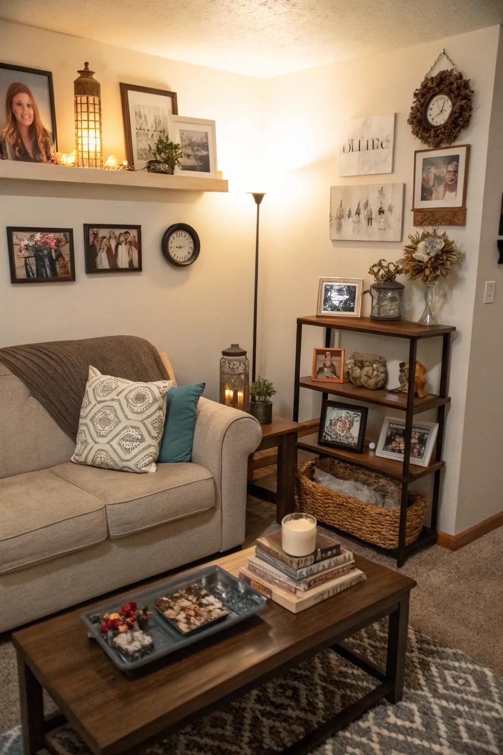 Unique decorative elements make a space feel distinctly yours.