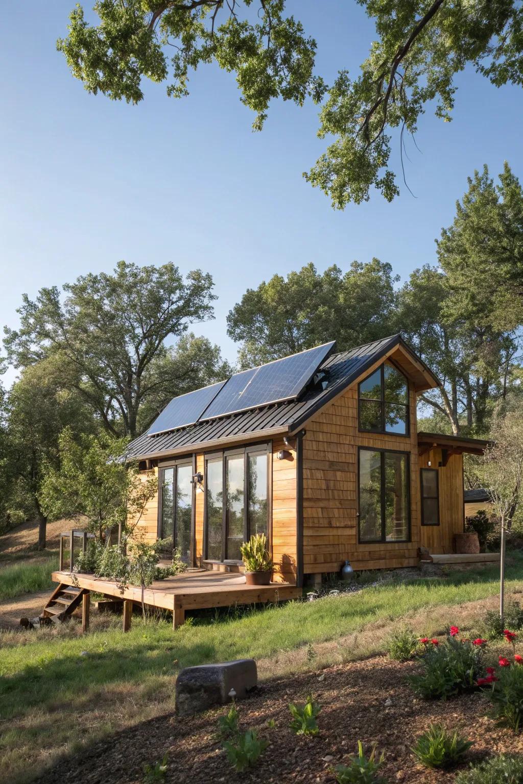 Sustainable living in small homes is both eco-conscious and comfortable.