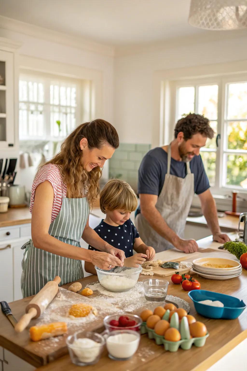 Spark culinary creativity with a friendly cooking contest.