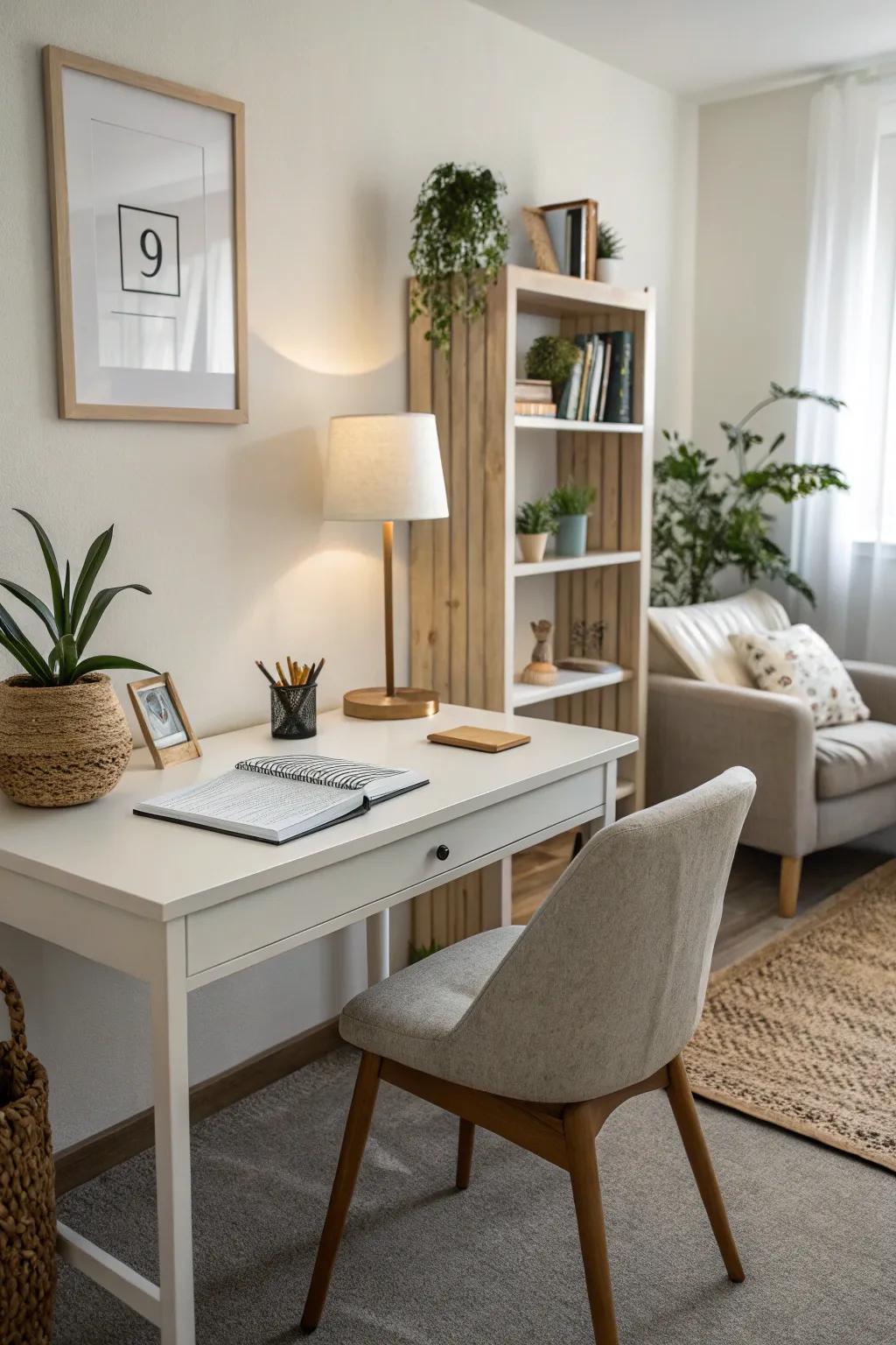 Minimalist design improves focus and efficiency.