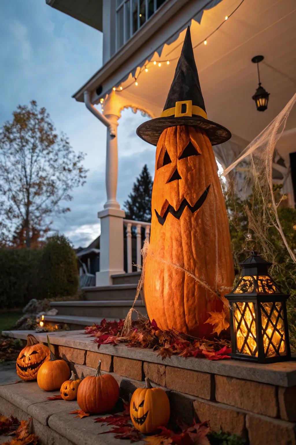 Embrace the magic of Halloween with a bewitching pumpkin aesthetic.