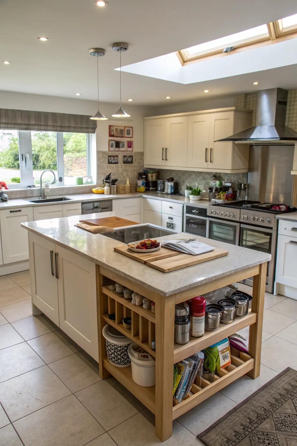 Functional kitchen layouts enhance both efficiency and visual appeal.