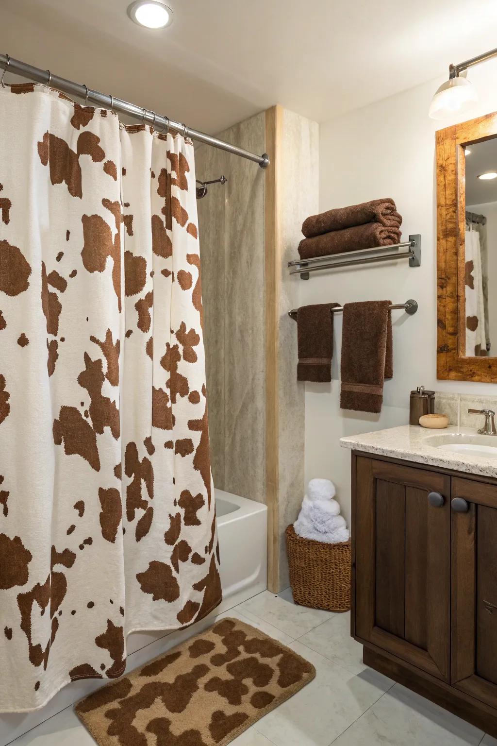 Western fabrics bring texture and style.