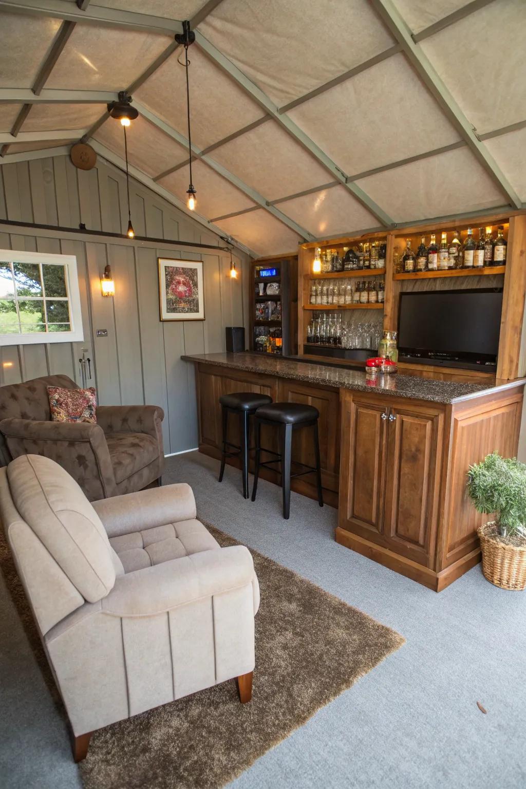 A private den with personal touches for the ultimate hideaway.