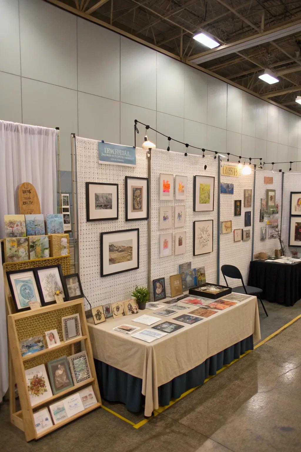 A well-planned arrangement encourages easy navigation and exploration of the display area.