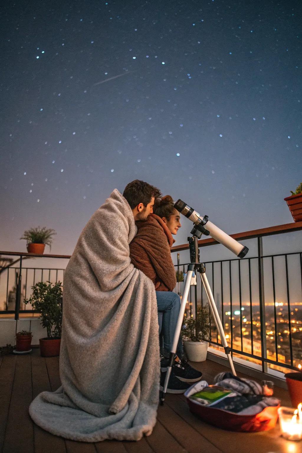 Share an enchanting evening beneath the stars without leaving home.