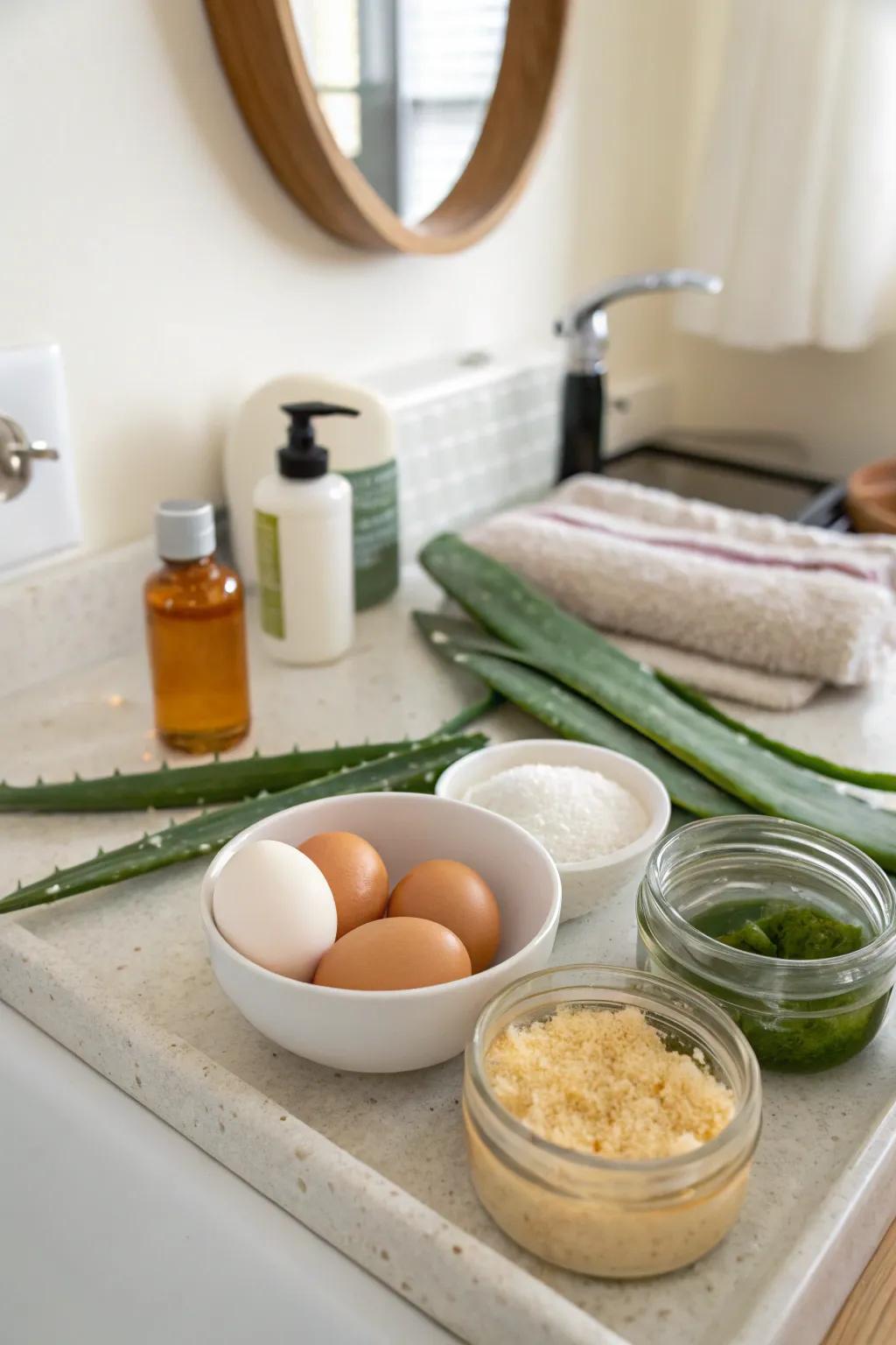 A homemade hair mask can transform your locks using all-natural ingredients.