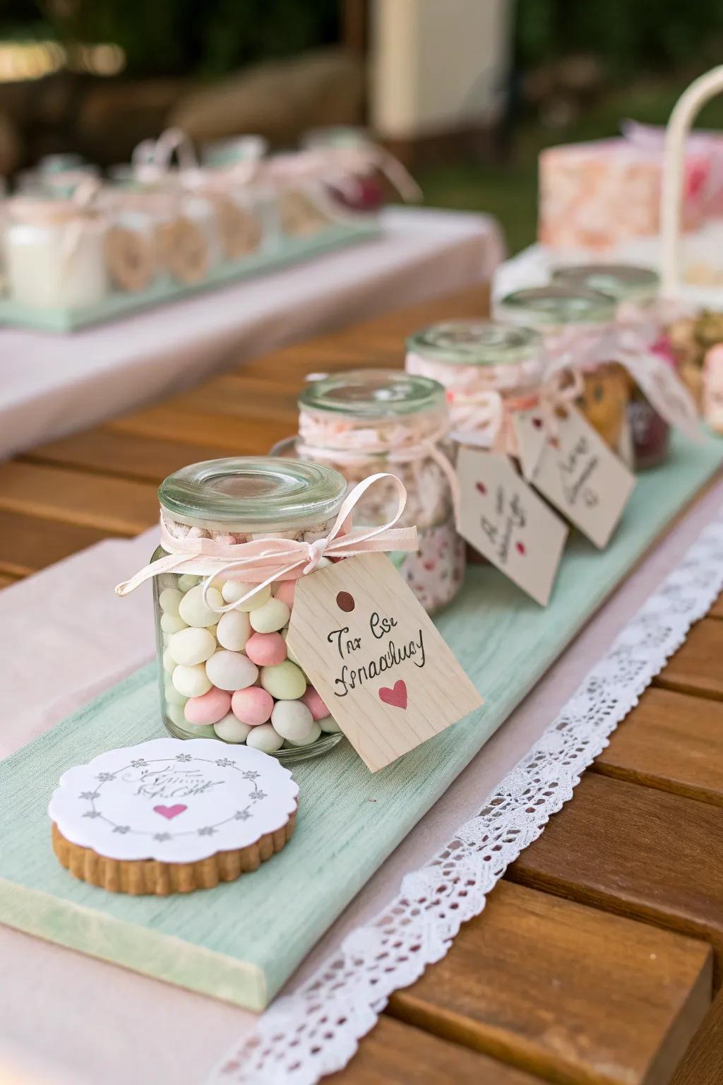 Custom gifts make for loving wedding keepsakes.