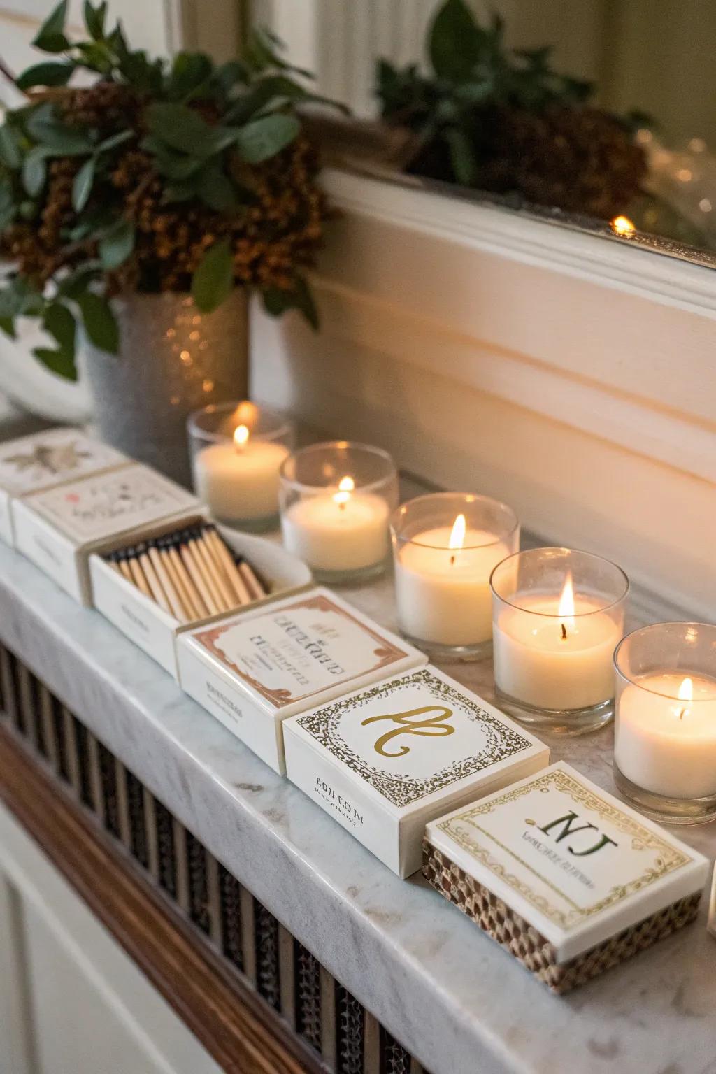 Ember holders paired with waxes make a chic present.