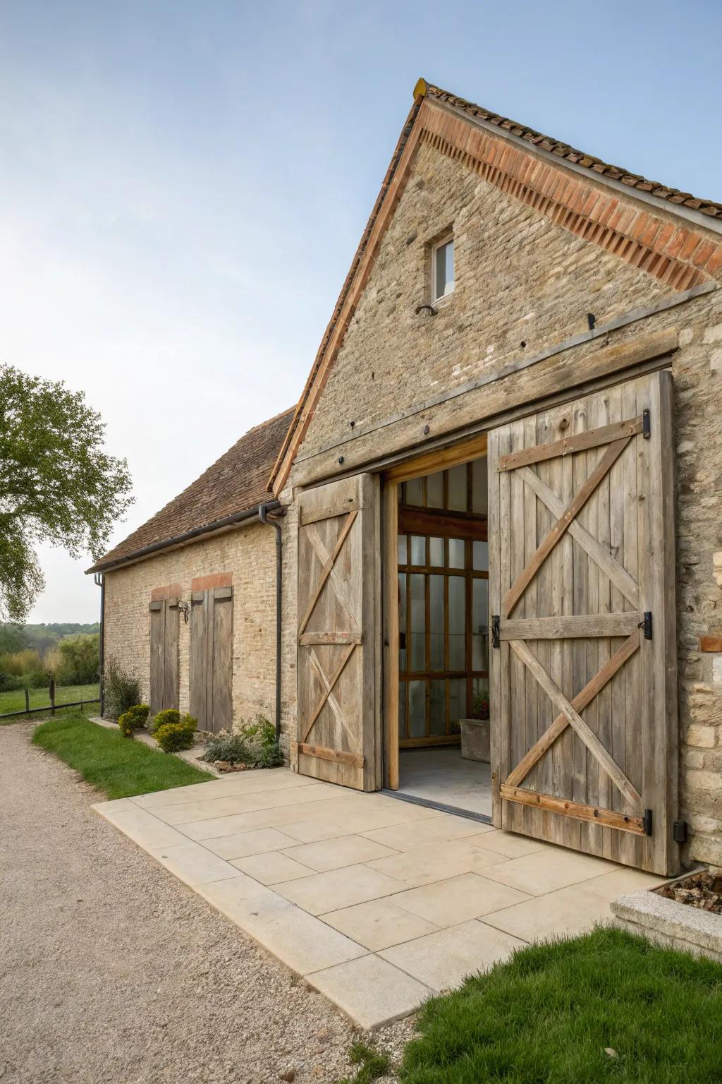 Original doors contribute historic charm and practicality.